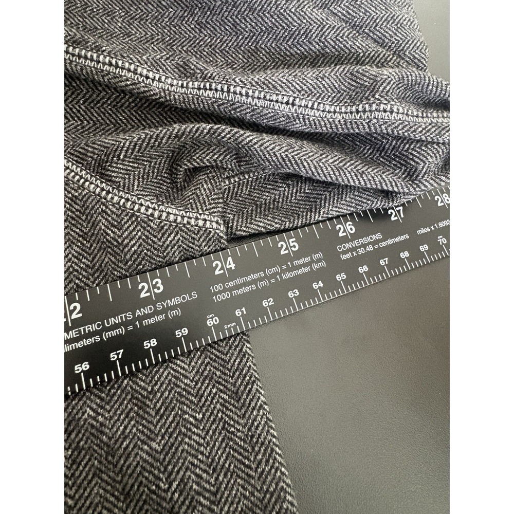 Tommy Bahama Sweater Mens Large Gray 1/4 Zip Mock Neck Relaxed Knit Cotton - Picture 5 of 12